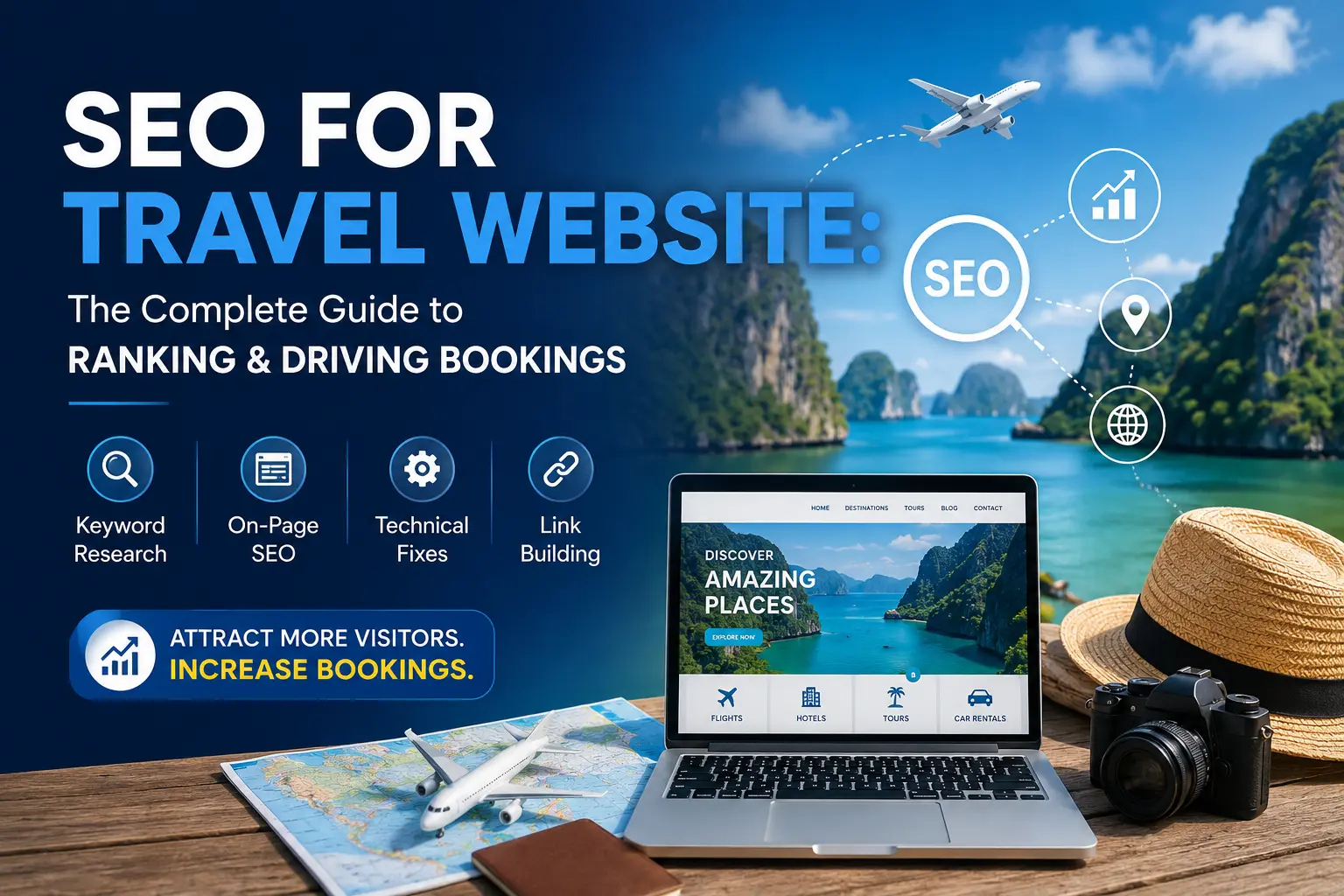 SEO for Travel Website: The Complete Guide to Ranking & Driving Bookings