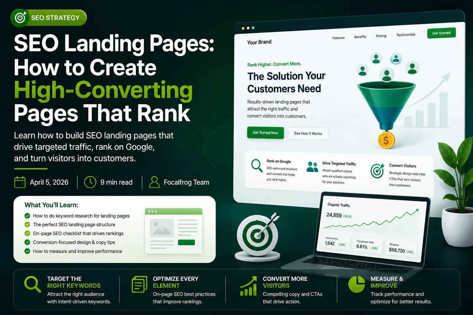 SEO Landing Pages: How to Create High-Converting Pages That Rank